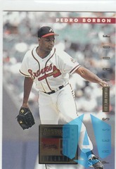 1996 Donruss Press Proofs #324 Pedro Borbon Braves